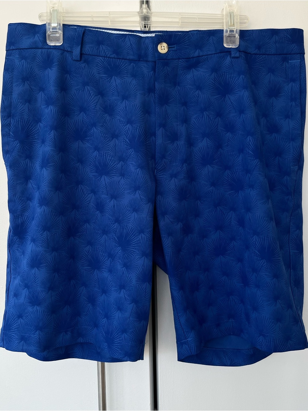 Peter Millar Crown Sport Carrboro Golf Shorts-Size 34”Wx9”L. Deep Ocean Blue